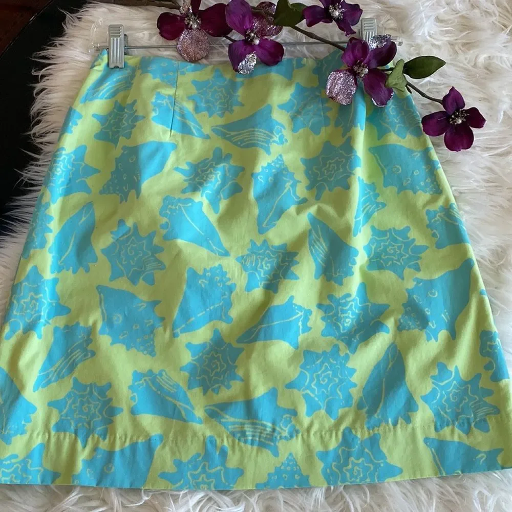 💕LILY PULITZER 💞sea shells skirt - Picture 1 of 11